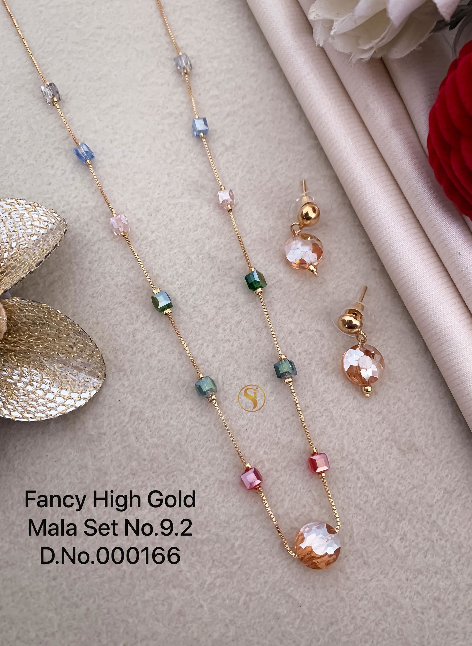 Set 9 Fancy High Gold Mala Wholesale Price In Surat
